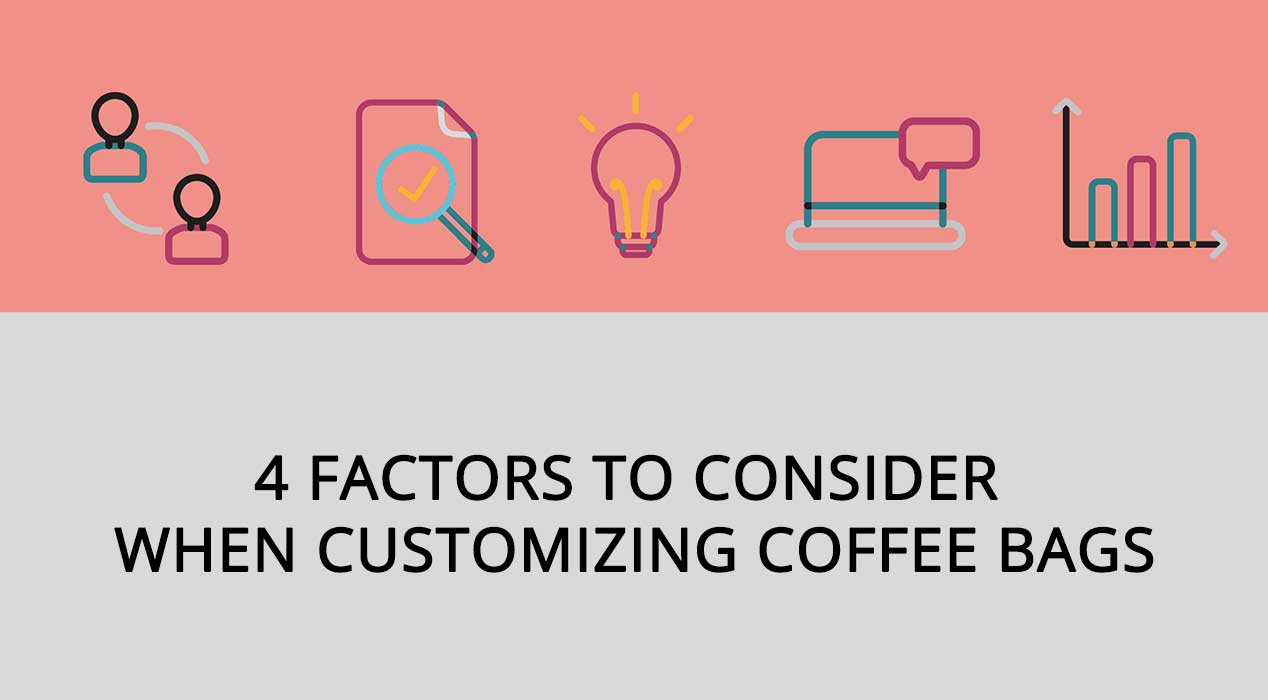 4 Factors To Consider When Customizing Coffee Bags