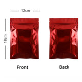 Custom Printed Order: Foil Flat Bottom Zip Lock Bag