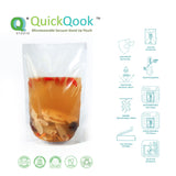 Custom Printed Order: Food Grade Clear Stand Up Pouch Herbs Bag