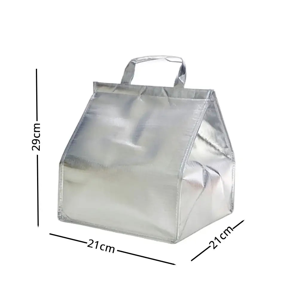 Non Woven Insulated Thermal Bag/Aluminium Foam Cooler Bags with Strong Velcro Tape