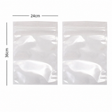 QUIQHEAT™ Microwavable Glossy Zip Lock Bag