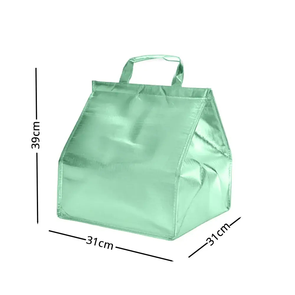 Non Woven Insulated Thermal Bag/Aluminium Foam Cooler Bags with Strong Velcro Tape