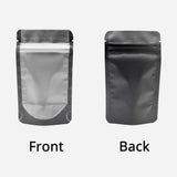 Frosted Front Color Back Matte Plastic Stand Up Pouch
