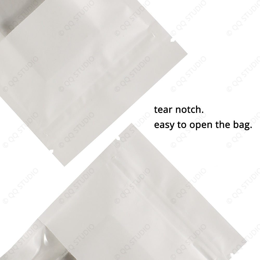 High Quality Kraft Paper Zip Lock Bag with Windows