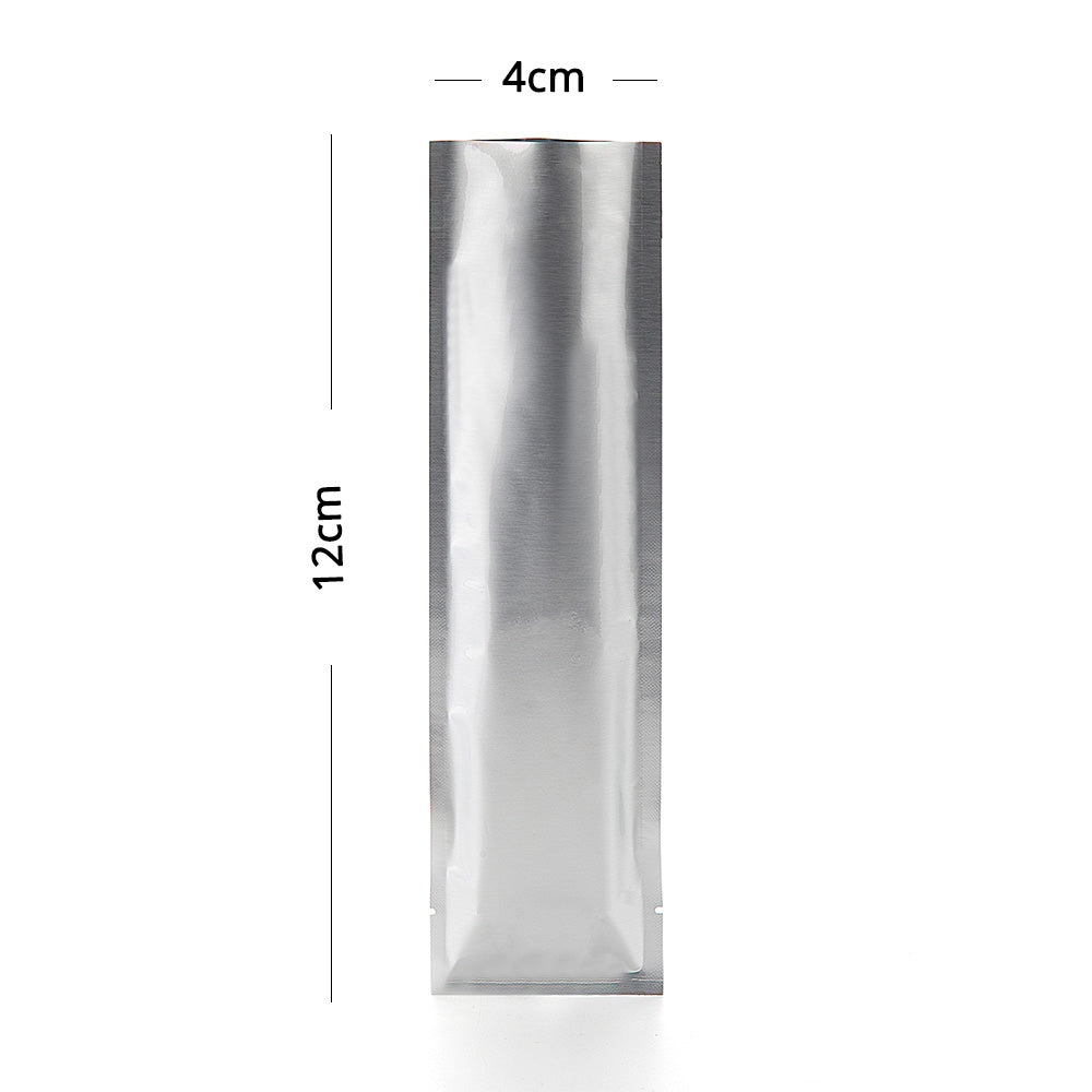 Aluminium Foil Three Side Seal Pouch Silver Sachet
