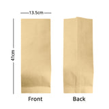 Custom Printed Order: PET/Kraft+AL+PE Matte Gusseted Bag