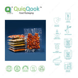 Custom Printed Service: QUIQRETORT™ Three Side Seal Steam Ovenable Retort Pouch