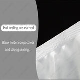 #163 High Temperature Sterilization Vacuumable Aluminium Foil Heat Sealable Retort Pouch 100PCS/PK