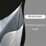 Food Grade High Temperature Vacuumable Silver Sterilization Aluminium Foil Heat Sealable Three Side Seal Retort Pouch