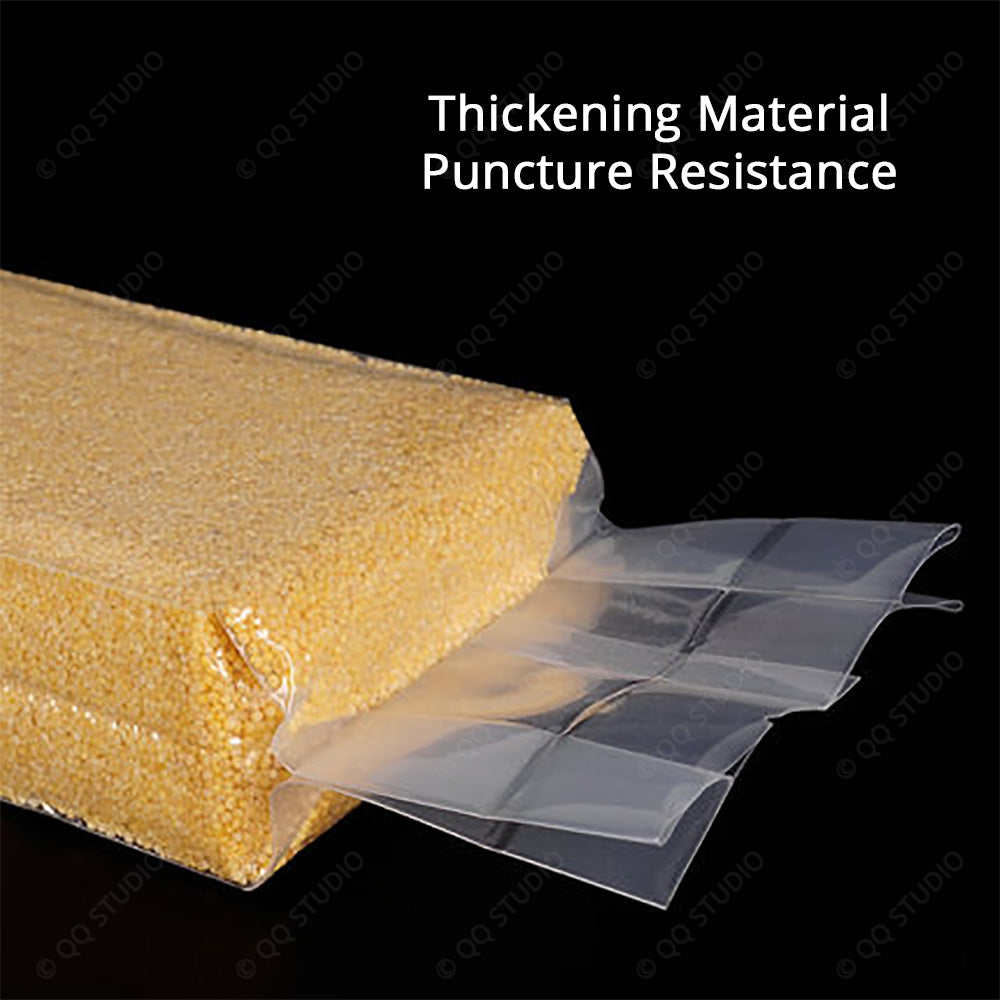 Custom Printed Service:  PA/PE Back Seal Side Gusset Pouch to Vacuum Rice