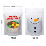 QQstudio.sg C01-342-162208-5sgm-Snowman packaging bag packaging pouch singapore