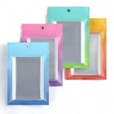 Matte Foil Reclosable Zip Lock Bag with Frosted Window