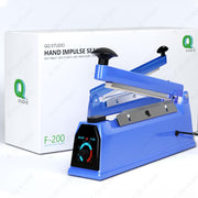 Impulse Heat Sealer Manual Bags Sealer Heat Sealing Machine For Self Sealing Plastic Mylar Bags