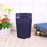Custom Printed Order: Navy Blue Foil Stand Up Pouch