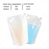 Plastic Glossy Convenient Spout Pouch with hole